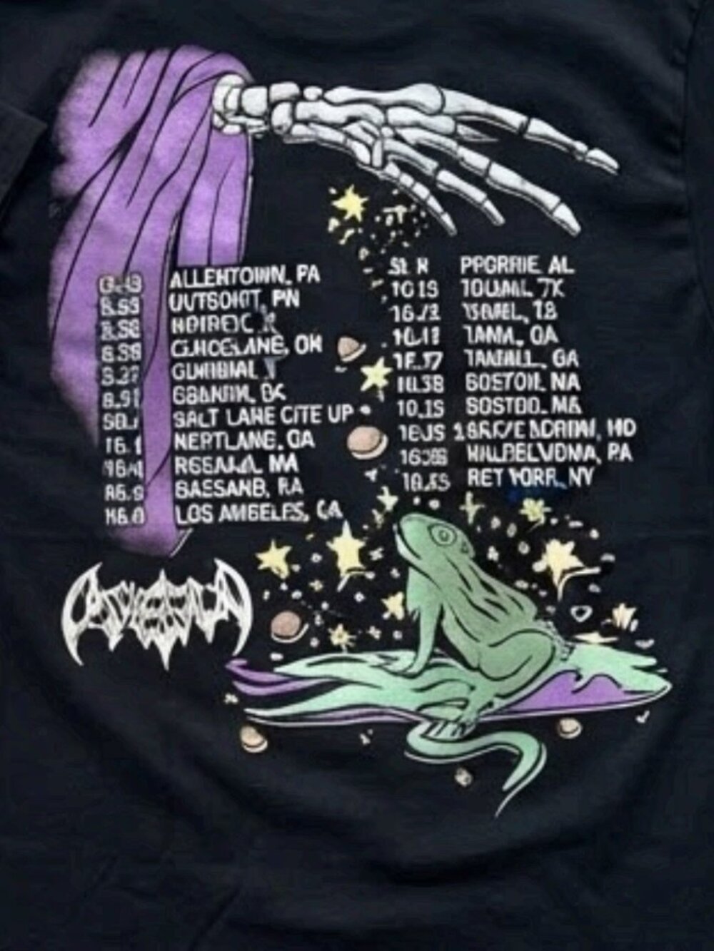 Cavetown Running With Scissors 2026 USA Tour Black T-Shirt S-4XL - Picture 3 of 3